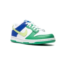Кроссовки Dunk Low Green/Blue