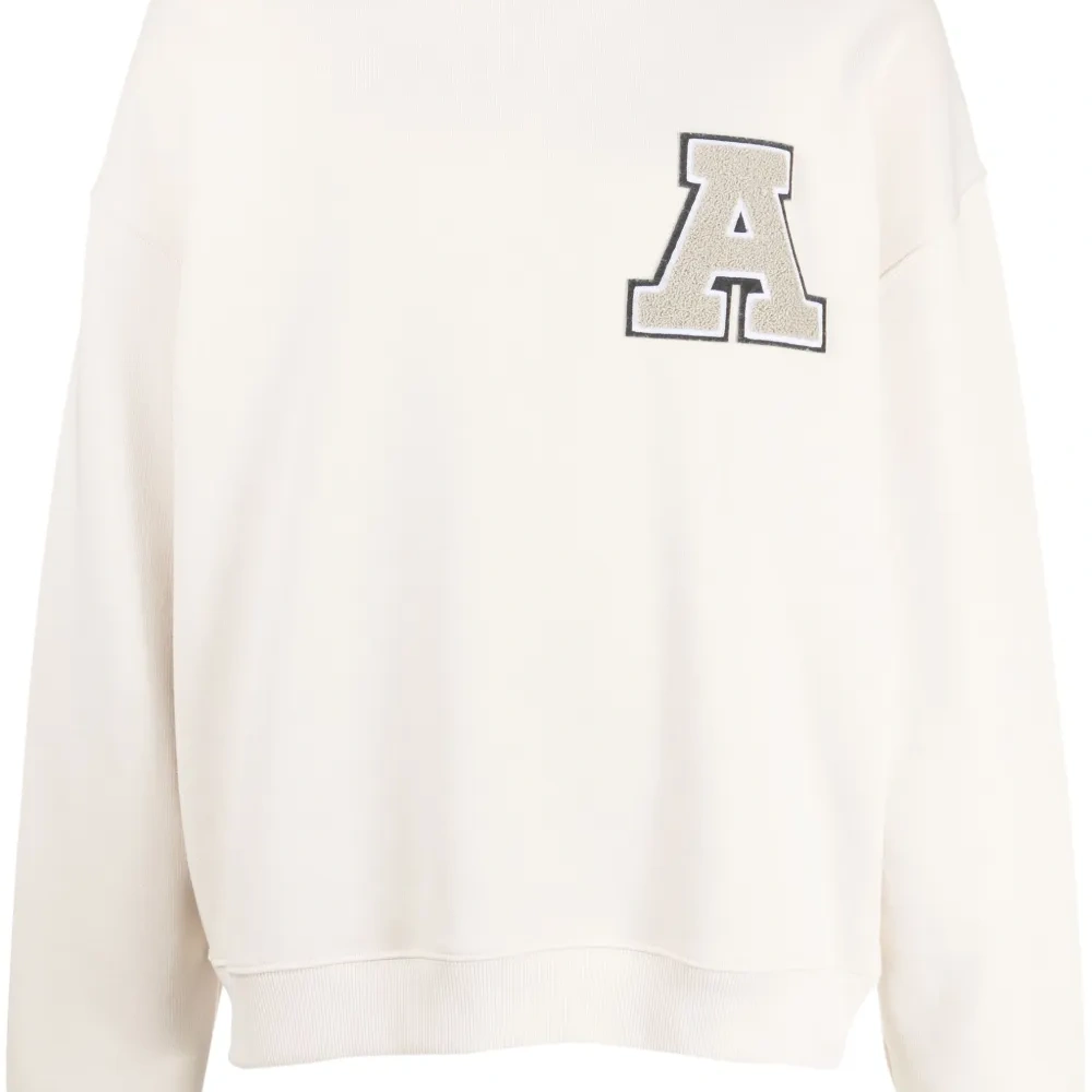 Толстовка из органического хлопка с нашивкой-логотипом