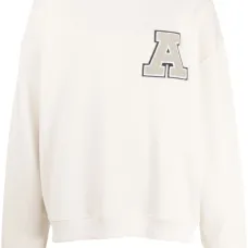 Толстовка из органического хлопка с нашивкой-логотипом Толстовка из органического хлопка с нашивкой-логотипом