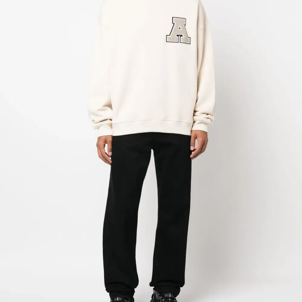 Толстовка из органического хлопка с нашивкой-логотипом