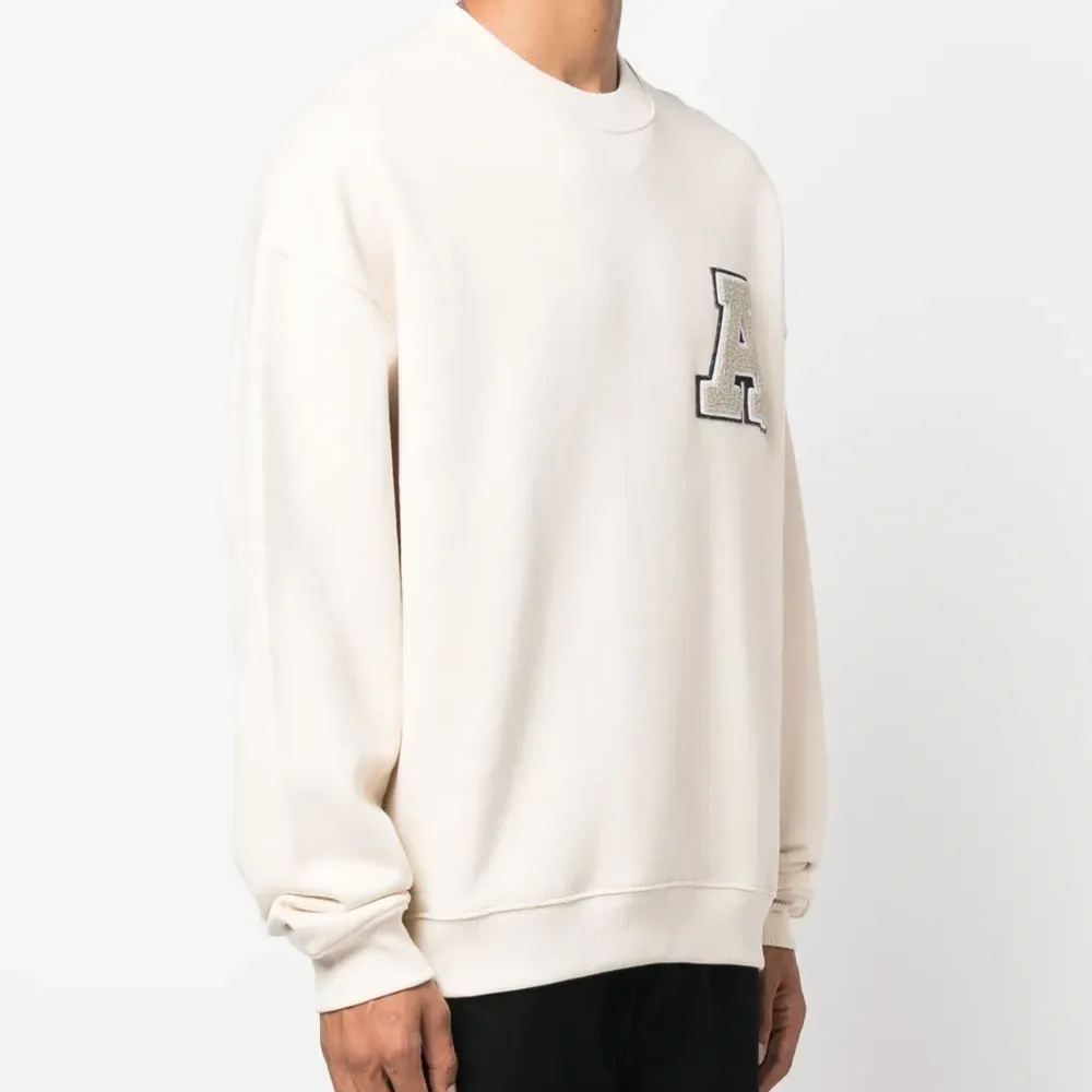 Толстовка из органического хлопка с нашивкой-логотипом