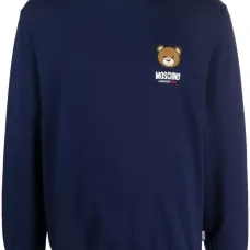 Толстовка с принтом Leo Teddy