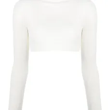 Укороченный топ с вырезами