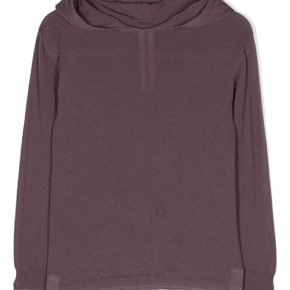 Худи тонкой вязки из вирджинской шерсти