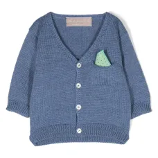 Кардиган с V-образным вырезом