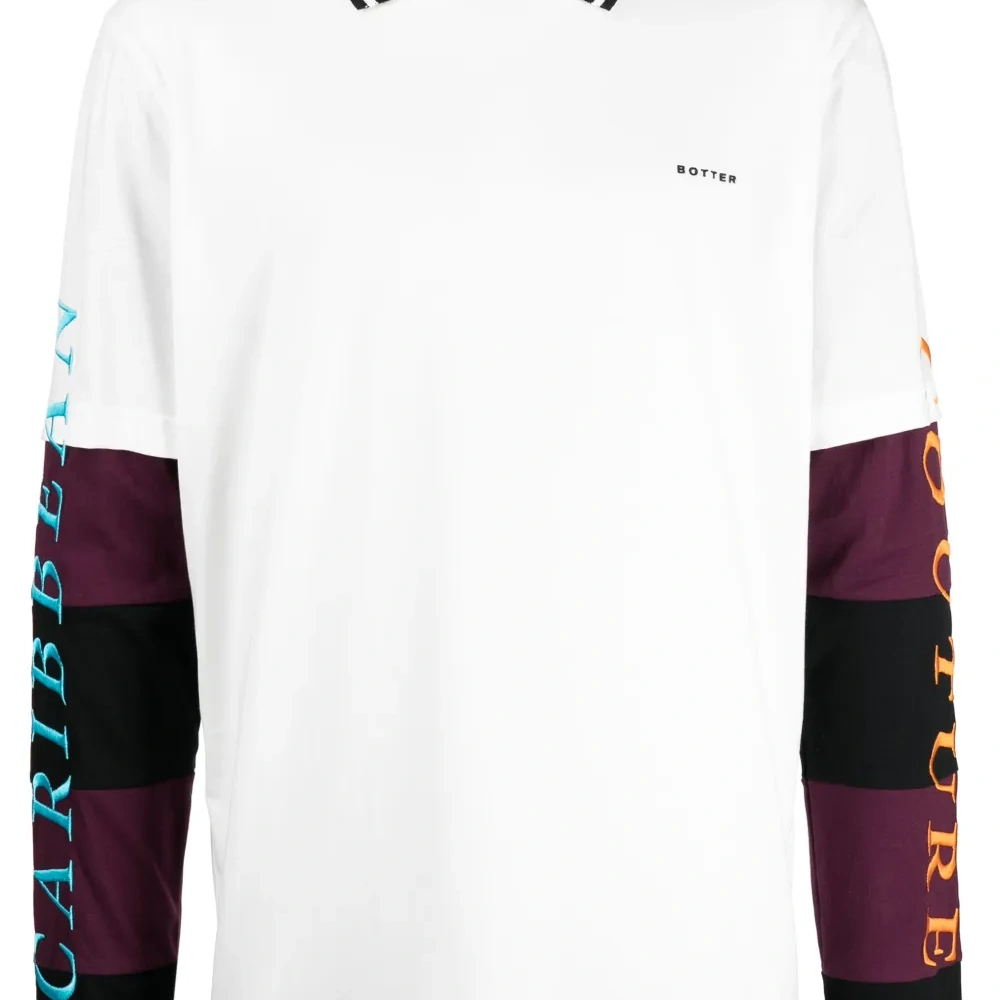 Футболка с многослойным эффектом и логотипом