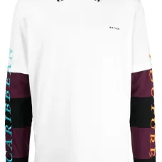 Футболка с многослойным эффектом и логотипом