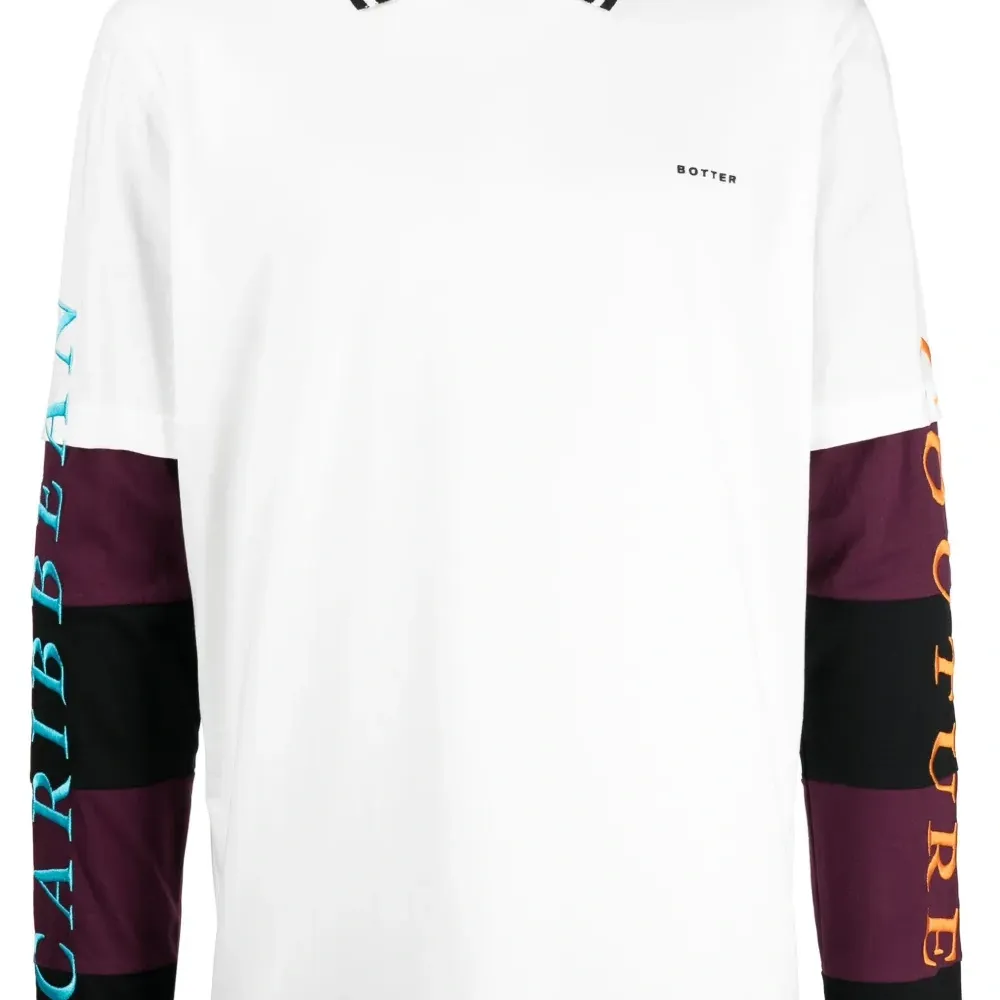 Футболка с многослойным эффектом и логотипом