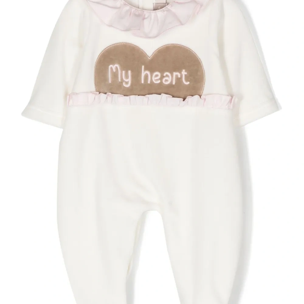 Пижама с вышитой надписью