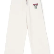 Спортивные брюки с вышитым логотипом