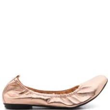 Балетки Julia с эффектом металлик