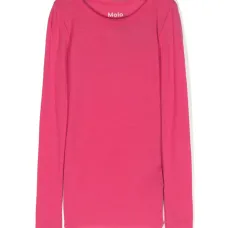 Crew-neck merino wool sweatshirt