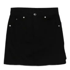 Джинсовая юбка мини с заклепками Джинсовая юбка мини с заклепками