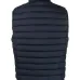 High-neck padded gilet