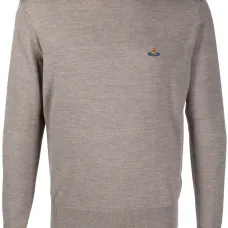 Джемпер из вирджинской шерсти с вышивкой Orb