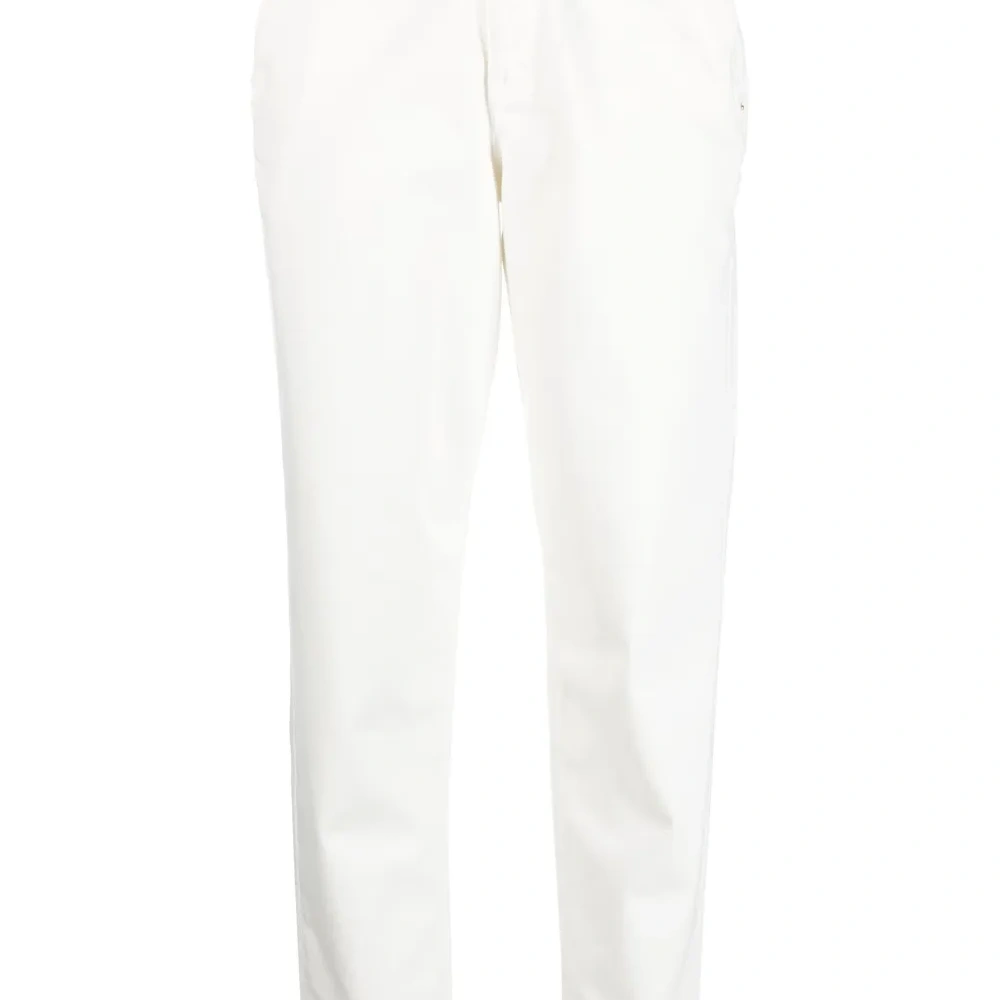 Прямые брюки средней посадки