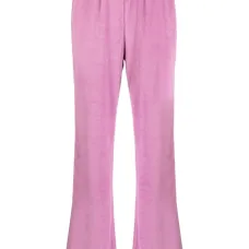 Расклешенные брюки с отделкой в полоску Расклешенные брюки с отделкой в полоску