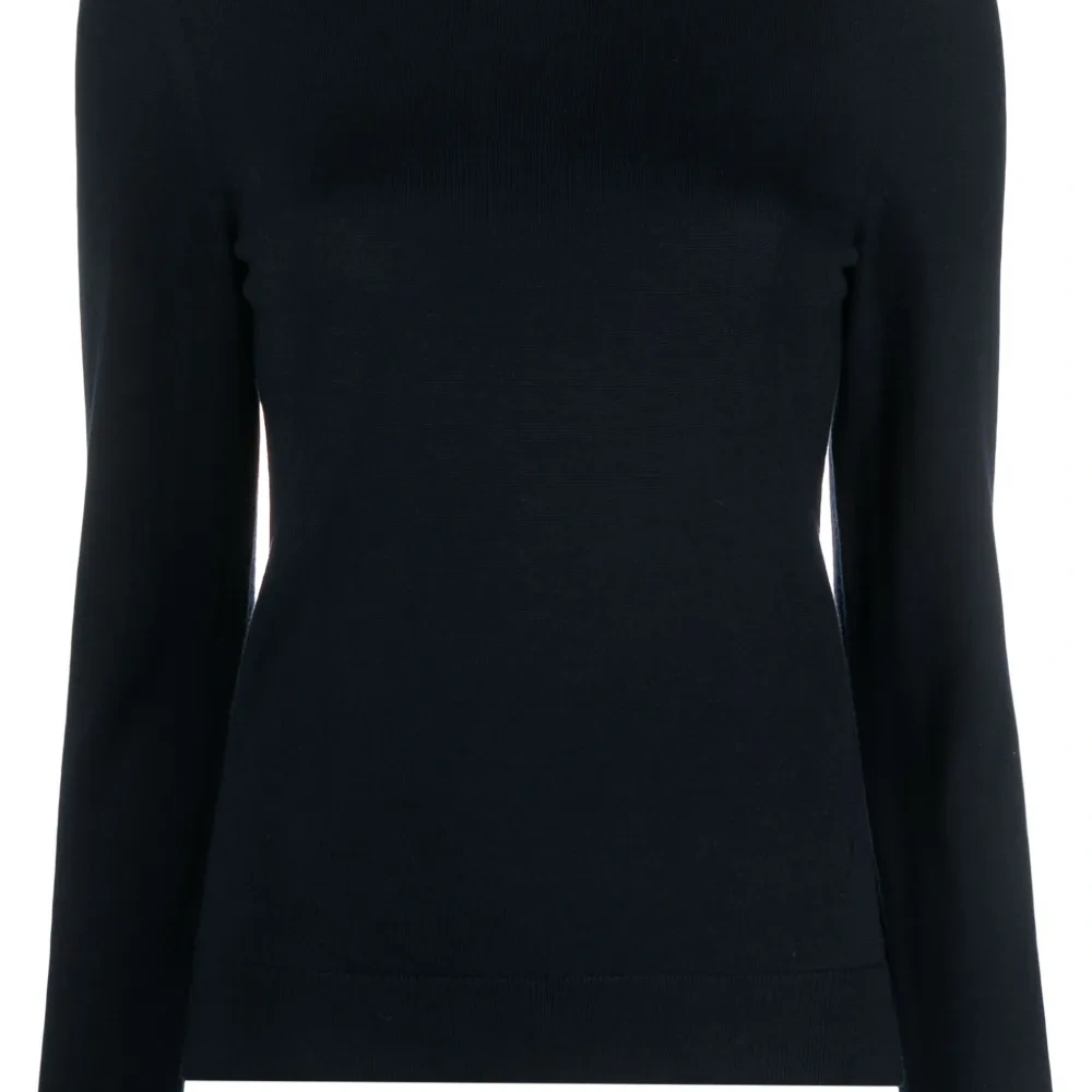 Джемпер из вирджинской шерсти с разрезами на рукавах