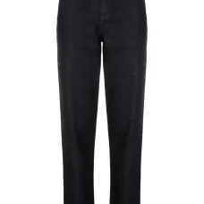 Зауженные джинсы с вышитым логотипом