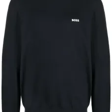 Джемпер с нашивкой-логотипом