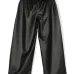 Faux-leather straight-leg trousers Faux-leather straight-leg trousers