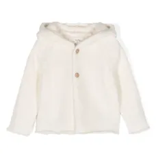 Джемпер с капюшоном и необработанными краями