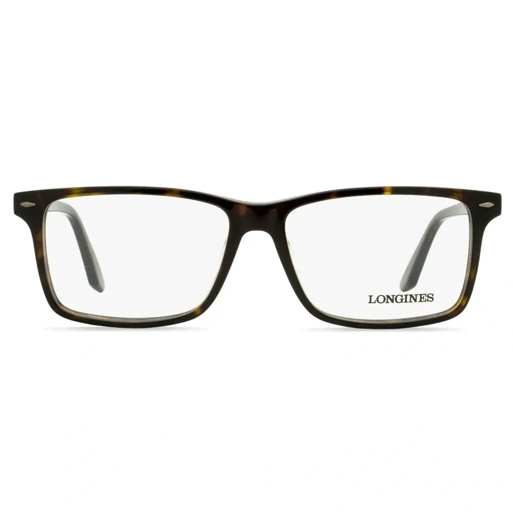 Очки в прямоугольной оправе черепаховой расцветки