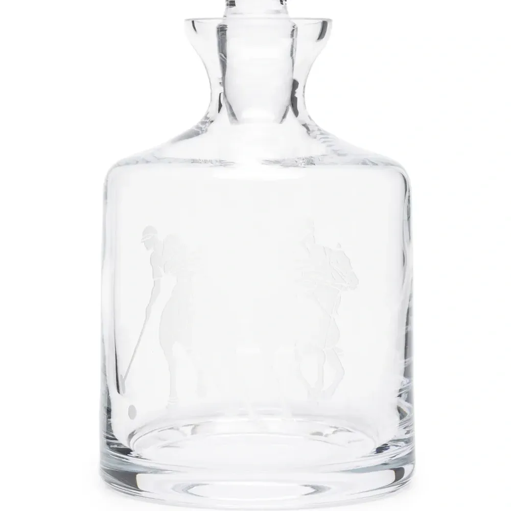 Garrett glass decanter
