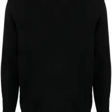 Джемпер из шерсти мериноса с V-образным вырезом