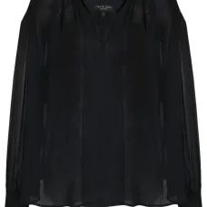 Легкая блузка оверсайз