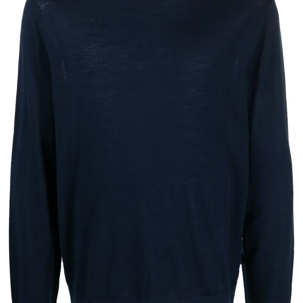 Джемпер из шерсти мериноса с круглым вырезом