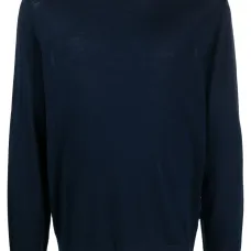 Джемпер из шерсти мериноса с круглым вырезом