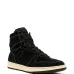 Rhecess high-top suede sneakers
