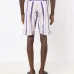 Полосатые шорты-бермуды средней посадки