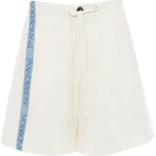 Широкие шорты с логотипом Широкие шорты с логотипом