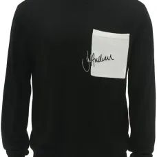 Джемпер с вышитым логотипом