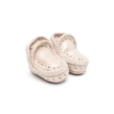 Ботинки Eskimo с отделкой в технике кроше