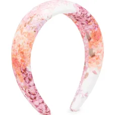 Ободок Hydrangea с цветочным принтом