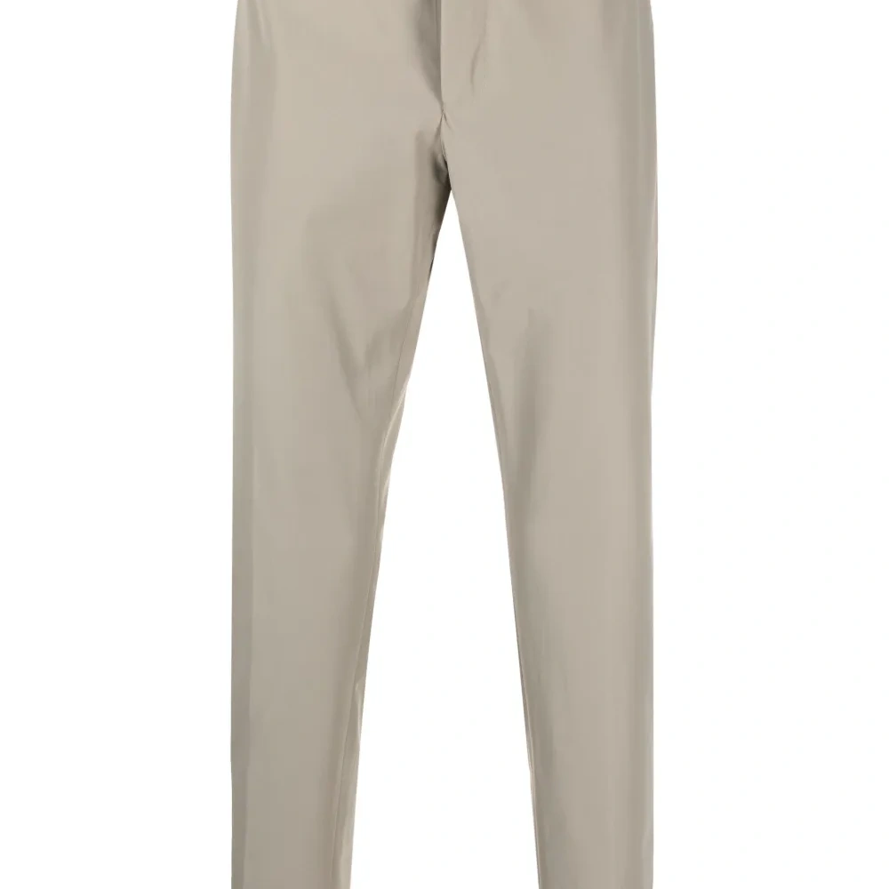 Зауженные брюки средней посадки Зауженные брюки средней посадки