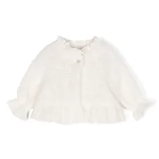 жакет с оборками