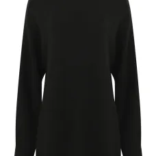 Джемпер из смесовой шерсти с круглым вырезом Джемпер из смесовой шерсти с круглым вырезом