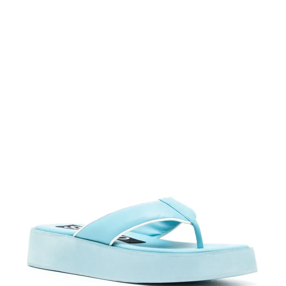 Шлепанцы Paxton на платформе Шлепанцы Paxton на платформе