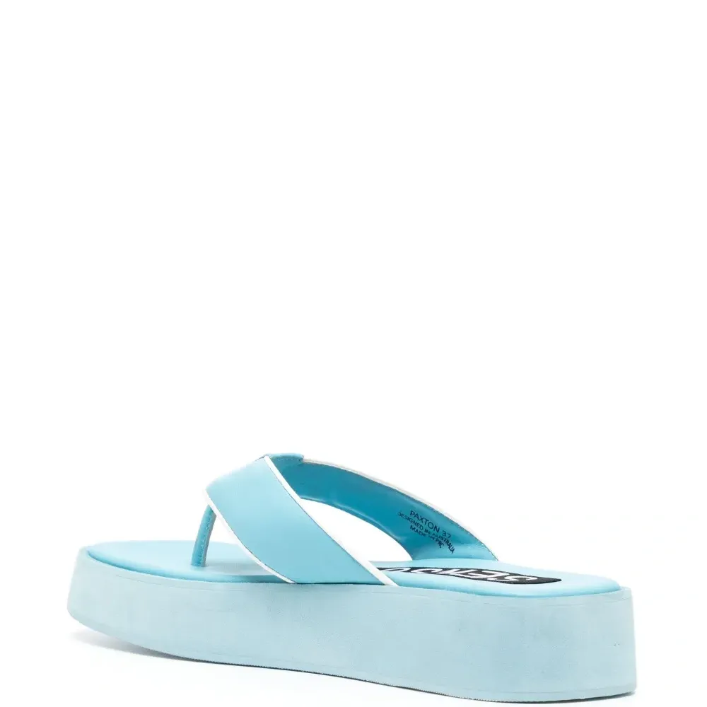 Шлепанцы Paxton на платформе Шлепанцы Paxton на платформе