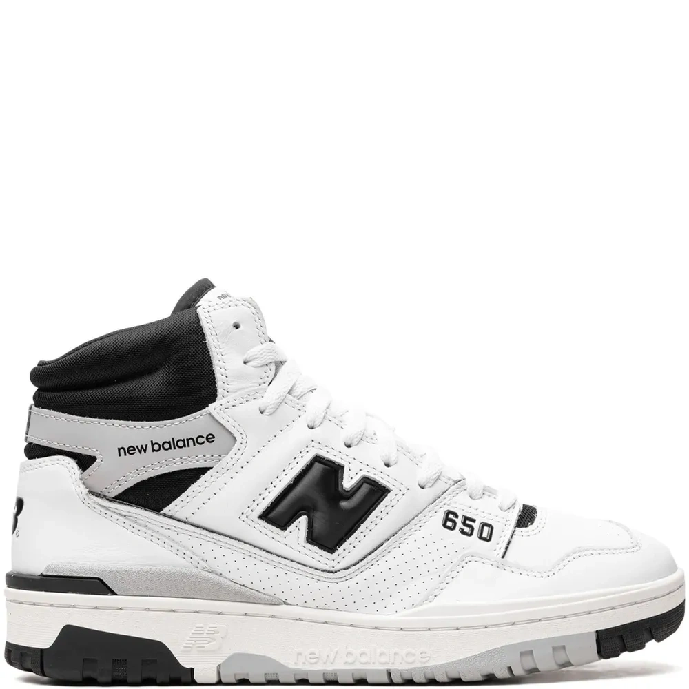 Высокие кроссовки 650 White/Black