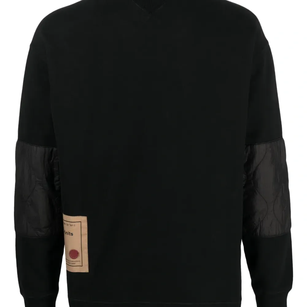 Толстовка с нашивкой-логотипом