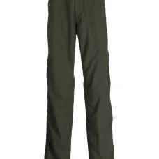 Прямые брюки с эластичным поясом