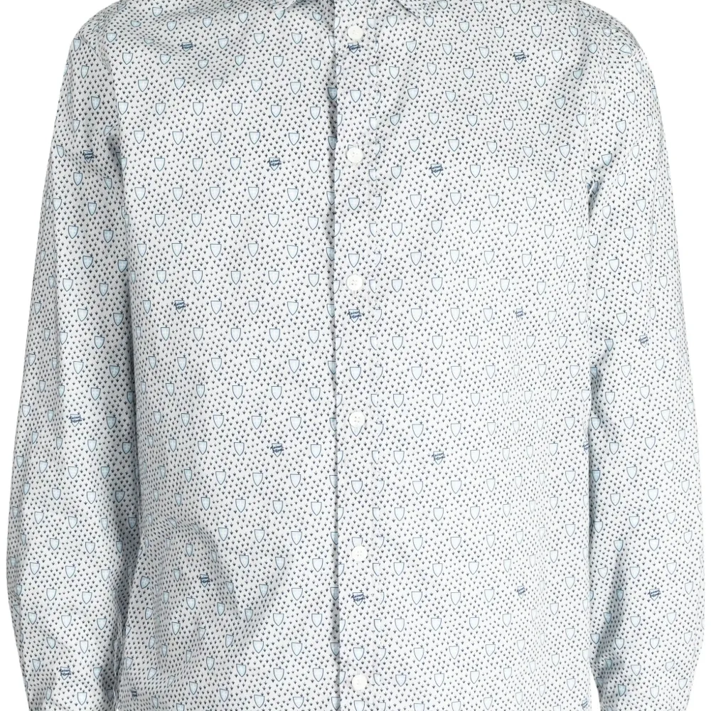 Рубашка с графичным принтом