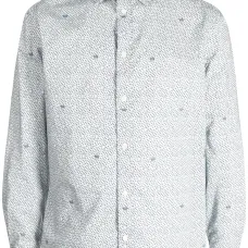 Рубашка с графичным принтом