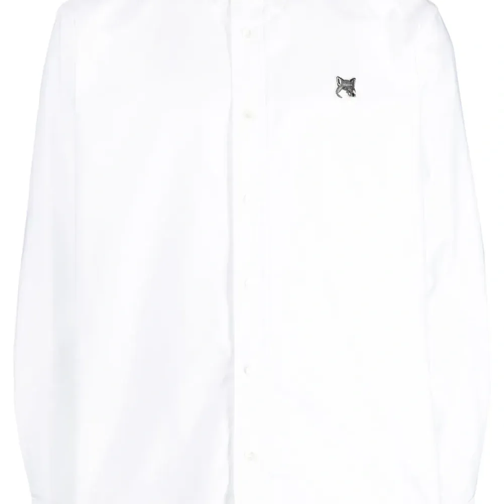 Рубашка узкого кроя с нашивкой Fox