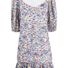 Lunesa floral-print midi dress